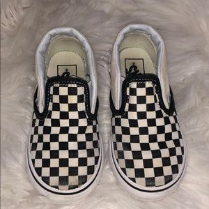 Vans Toddler Classic Checkerboard Slip-On